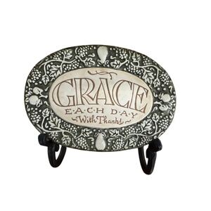 Amscan Home Wall Plaque – “Grace Each Day With Thanks” Inspirational Decor